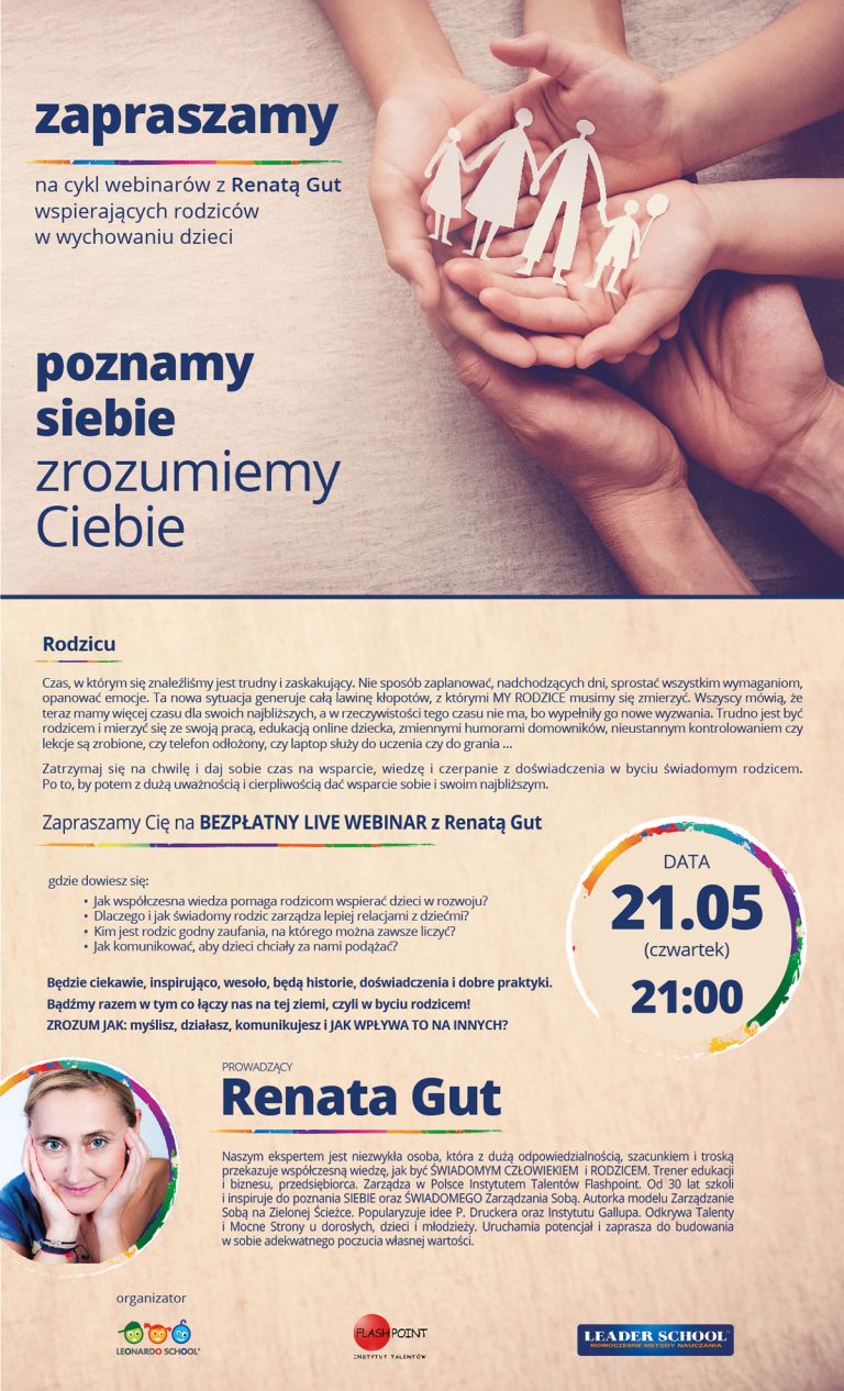 Read more about the article Leonardo School – Bezpłatny webinar dla Rodziców