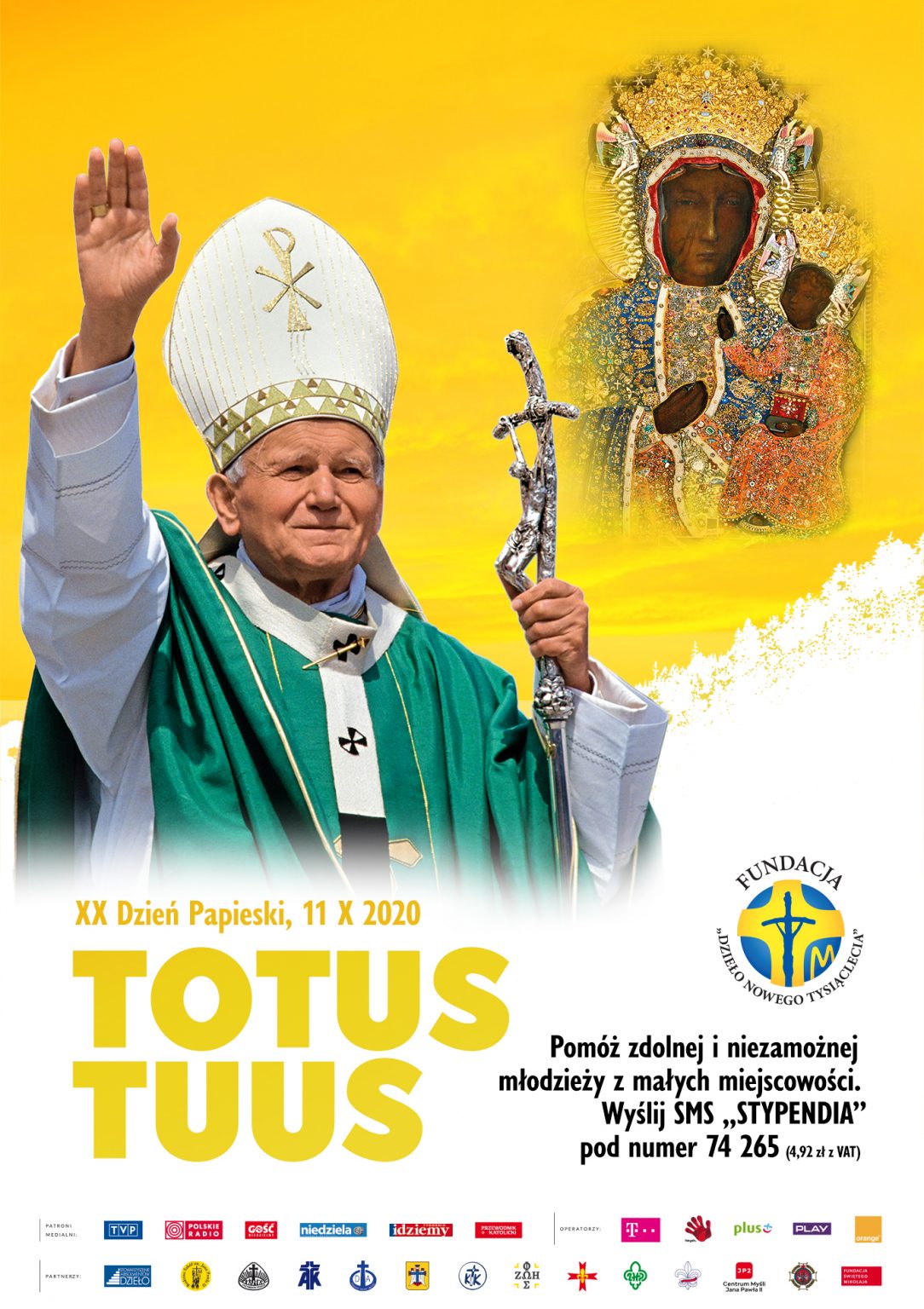 You are currently viewing XX Dzień Papieski pod hasłem „Totus Tuus”.