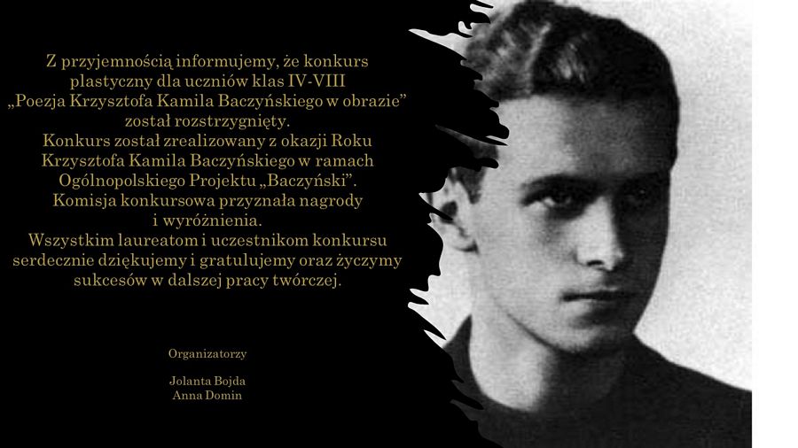 You are currently viewing „Poezja Krzysztofa Kamila Baczyńskiego w obrazie”