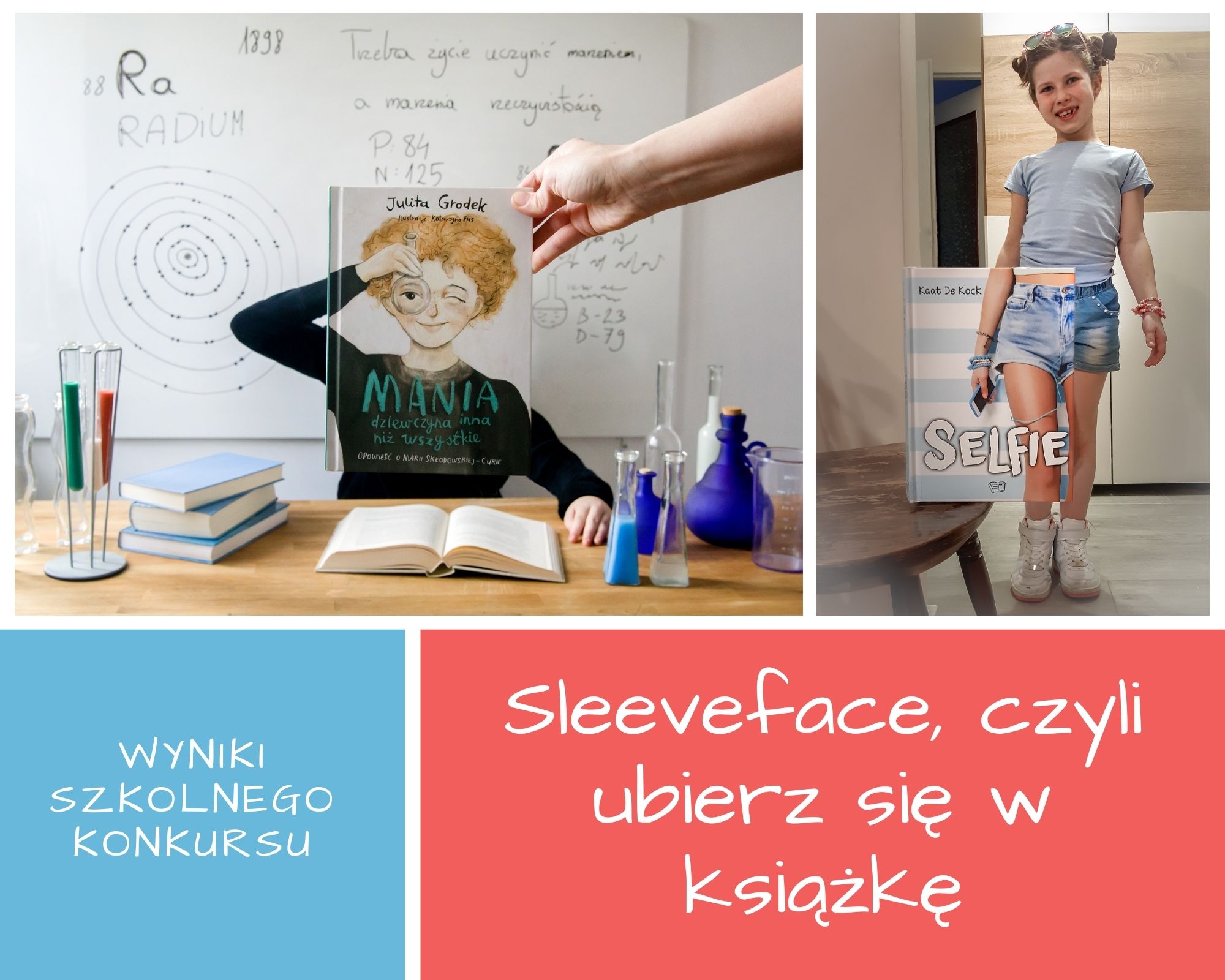 You are currently viewing Wyniki konkursu „Sleeveface, czyli ubierz się w książkę”