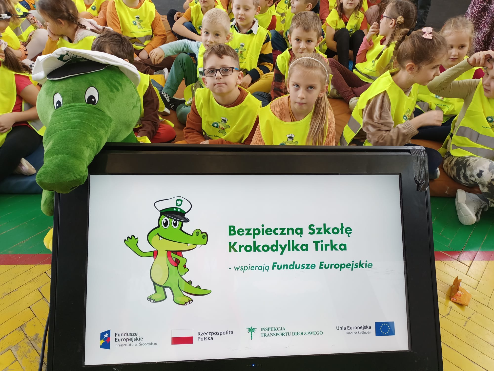 Read more about the article Bezpieczna Szkoła Krokodylka TIRKA